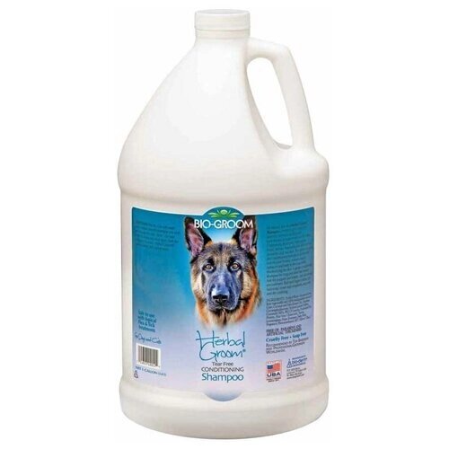 Шампунь -кондиционер Bio-Groom Herbal Groom Shampoo травяной для собак и кошек , 3.8 л