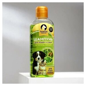 Шампунь "Premium" для кошек и собак в период линьки, с экстрактами трав, 250 мл