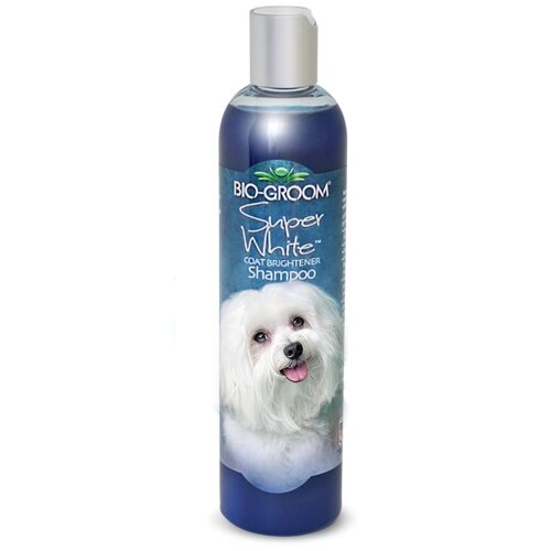 Шампунь -шампунь Bio-Groom Super White для собак белого и светлых окрасов , 355 мл , 400 г