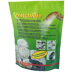 Субстрат для инкубации яиц рептилий LUCKY REPTILE "HatchRite", белый, 2л (Германия)