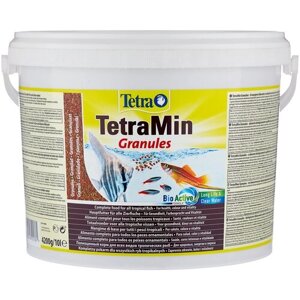 Сухой корм для рыб, рептилий Tetra TetraMin Granules, 10 л, 4.2 кг