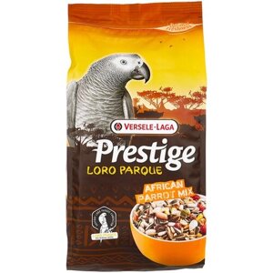 Versele-Laga корм Prestige PREMIUM Loro Parque African Parrot Mix для крупных попугаев, 1кг