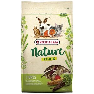 Versele-Laga Nature Snack Fibres - Дополнительный корм для грызунов с клетчаткой - 500 г