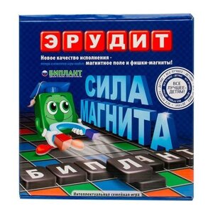 БИПЛАНТ Развивающая игра Эрудит "Сила магнита" 10001