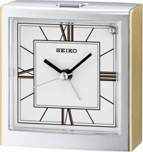 Будильник Seiko Clock QHE123GN. Коллекция Будильник
