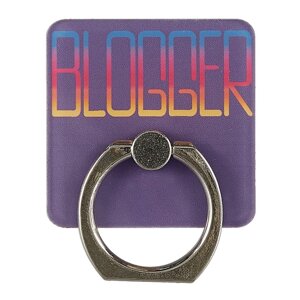 Держатель-кольцо для телефона Blogger (металл) (коробка) (12-17754-202105B)
