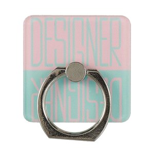Держатель-кольцо для телефона Designer (металл) (коробка) (12-17754-202105D)
