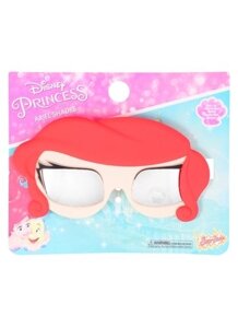 Детские солнцезащитные очки «Диснеевская принцесса. Ариель»100% защита от ультраф. UV400. Ударопр. линзы. Soft-touch пластик.