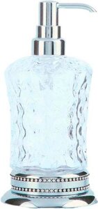 Дозатор для жидкого мыла Boheme Brillante хром с кристаллами Swarovski