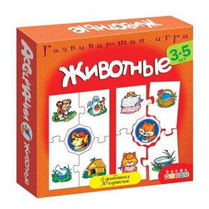 Игра развивающая Дрофа-Медиа Ассоциации. Животные