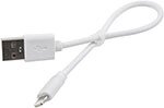 Кабель Red Line USB-8-pin для Apple, 1.5A, 20 см, белый