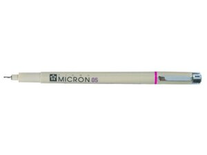 Капиллярная ручка «Pigma Micron», Sakura, 0.45 мм, розовая