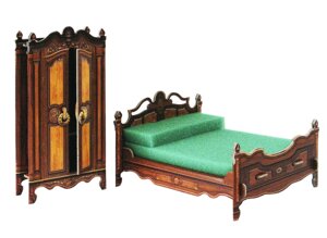 Коллекционный набор мебели "Спальня"