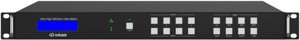 Коммутатор матричный Infobit iMatrix H44HAW 4K60 HDMI, 4х4, 3840x2160/60Hz, бесподрывное переключение, аудио и ИК матрица, поддержка видеостены