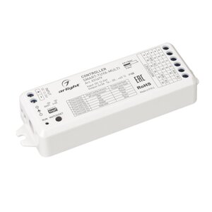 Контроллер SMART-TUYA-MULTI 12-24V 5x3A RGB-MIX RF arlight 031679