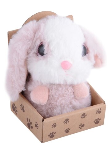 Кролик-глазастик в крафт коробке (12-01568-577)