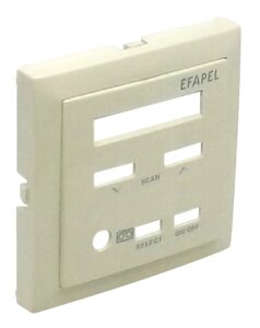 Лицевая панель для одноканального центрального блока Efapel 90852 TMF