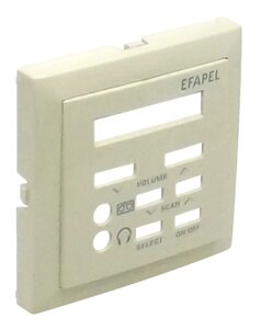 Лицевая панель для одноканального модуля Efapel 90709 TMF