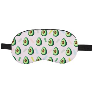 Маска для сна Авокадо с цветными штрихами (пакет) (12-37395-202103-004)