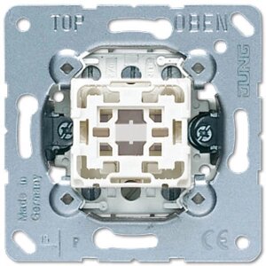 Механизм для выключателя кнопочного двухполюсный Jung 533-2U
