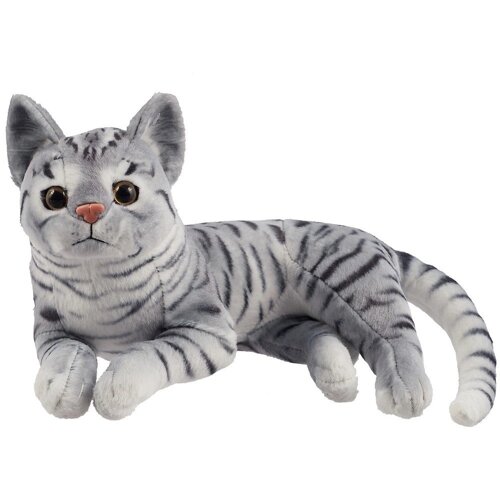 Мягкая игрушка "Котик лежит", 25 см