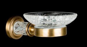 Мыльница Boheme Murano crystal бронза глянцевая