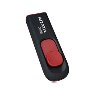 Накопитель USB 2.0 32GB ADATA Classic C008 черный/красный