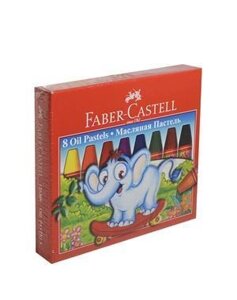 Пастель масляная Faber-Castell, 8 цветов