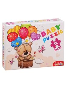 Пазл Дрофа-Медиа Baby Puzzle. Мишка и воздушные шары