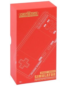 Портативная игровая приставка Retro Genesis Port 3000 (черно-красная, 10 эмуляторов, 4000+игр, 3.0 экран IPS, SD-карта, сохранения)