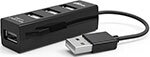 Разветвитель USB (USB хаб) Ritmix CR-2402 black