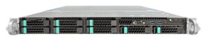 Серверная платформа 1U intel wolf pass R1208wftzsr 2*LGA3647, C624, 24*DDR4 (2933), 8*2.5" SATA/SAS/nvme HS, 2*PCIE, 2*10glan, 1300W, no rails, no RMM
