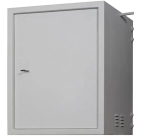 Шкаф настенный 19", 15U TLK TWS-156065-M-GY , антивандальный, Ш600хВ767хГ650мм, серый