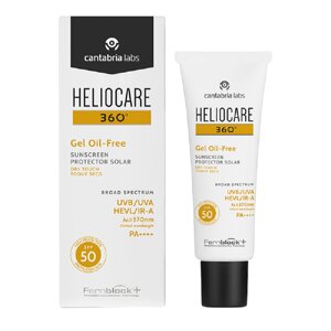 Солнцезащитный гель для нормальной и жирной кожи Heliocare 360? Gel Oil-Free Dry Touch SPF 50