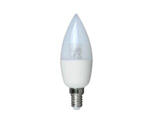 Светодиодная лампа elvan свеча 7W 560lm 6000K E14 E14-7W-6000к-C37candle
