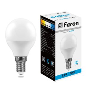 Светодиодная лампа Feron 9W 840Lm 6400K E14 25803