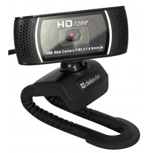 Веб-камера Defender G-lens 2597 HD720p 63197 2МП, 60°микрофон, USB 2.0, автофокус, слеж. за лицом