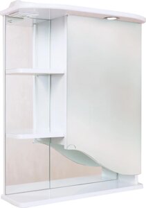 Зеркало-шкаф Onika Виола 60 R с подсветкой, белый (206004)