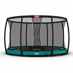 Батут BERG Champion InGround 430 Green + Safety Net Deluxe