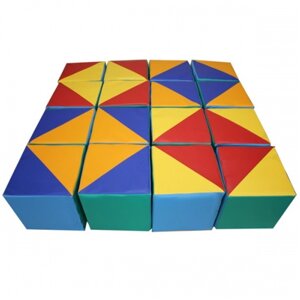 Детские игровые набор «Кубики –мозаика» 30 30х30х30 см