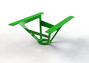 Кронштейн для стола непрозрачный, цвет зеленый