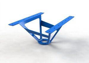 Кронштейн для стола непрозрачный, цвет синий