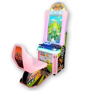 Мото гонка детский автомат с видеоиграми