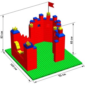 Набор GigoBloks крепость L 5