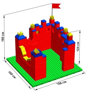 Набор GigoBloks крепость M 10