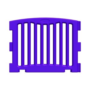 Панель модульного манежа прямая фиолетовая