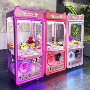 Призовой автомат Кран-машина "Doll Park" Новинка с монетоприемником