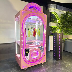 Призовой автомат ножницы "Doll Park" на 6 игрушек с купюроприемником и с терминалом безналичной оплаты