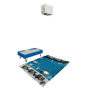 Проектор напольный «iSandBOX Floorium 2 в 1» с песком и резервуаром