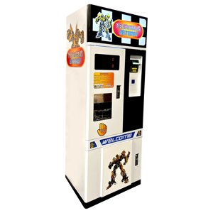 Разменный автомат для продажи жетонов с купюроприемником и терминалом безналичной оплаты